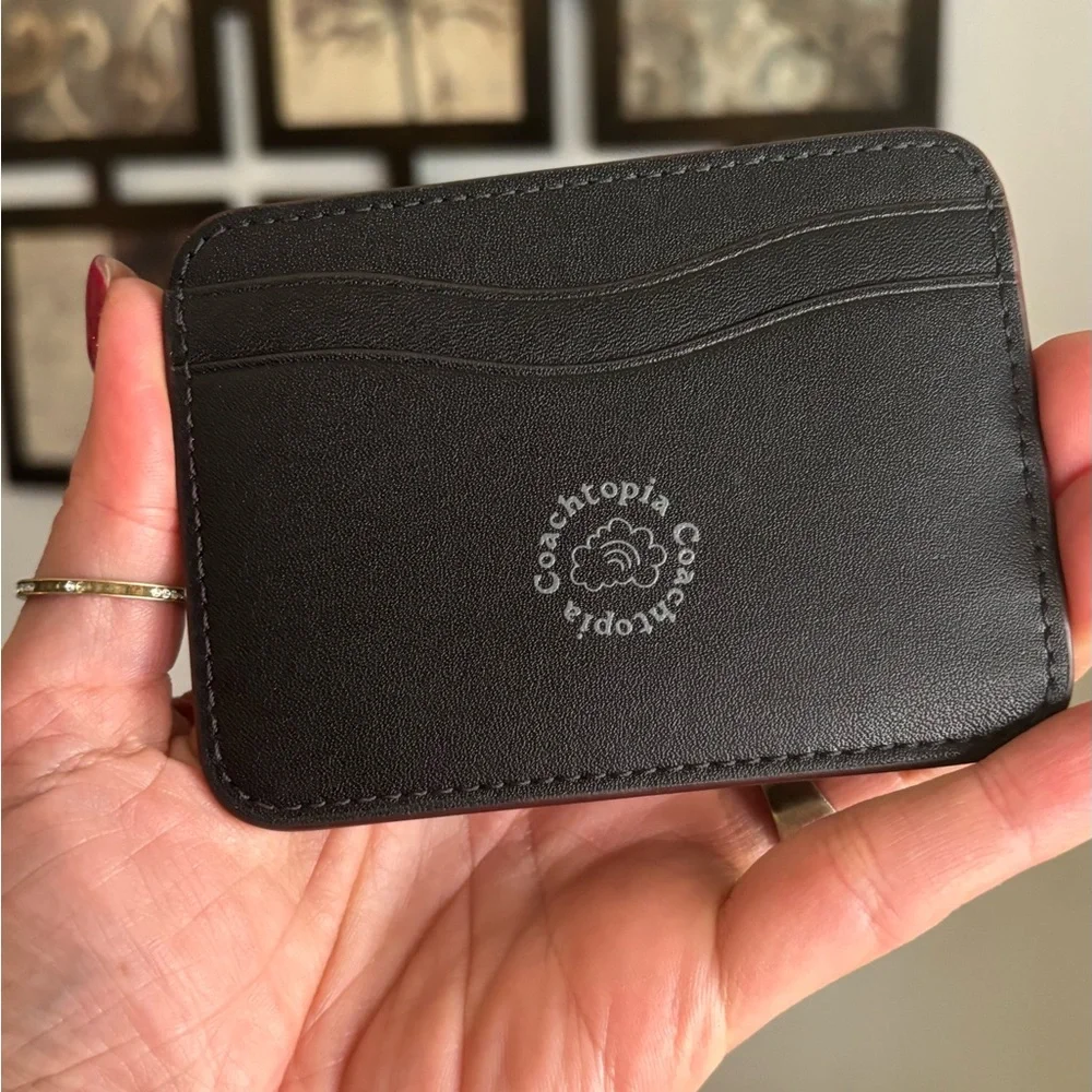 Authentic COACHTOPIA Leather Caterpillar shoulder magnetic closure hobo/card set - Picture 4 of 17